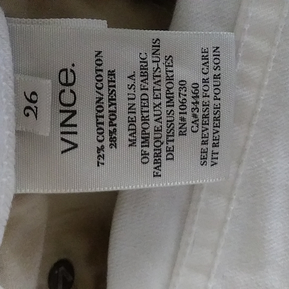 VINCE JEAN SHORTS - Picture 3 of 3